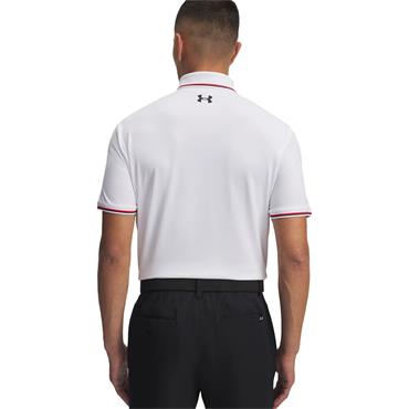 Under Armour Gents Playoff 3.0 Rib Polo Shirt White (102)