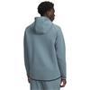 Under Armour Gents Unstoppable Fleece Hoodie Jasper Blue - Black (587)