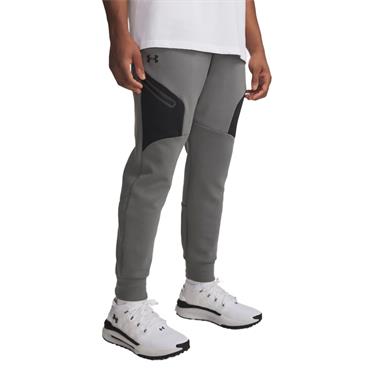 Under Armour Gents Unstoppable Fleece Joggers Clay Green - Black (709)