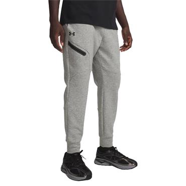 Under Armour Gents Unstoppable Fleece Joggers Mod Grey - Black (011)