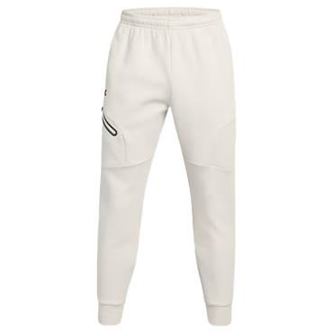 Under Armour Gents Unstoppable Fleece Joggers Summit White - Black (110)