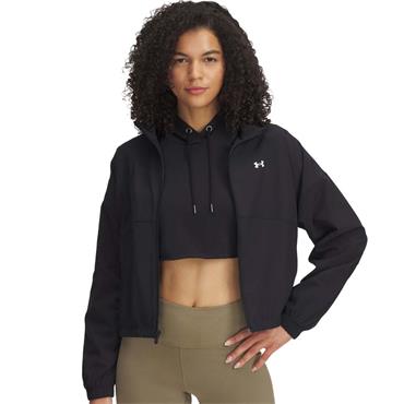 Under Armour Ladies Rival Woven Jacket Black (001)