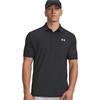 Under Armour Gents Playoff Jacquard Polo Shirt Black (004)