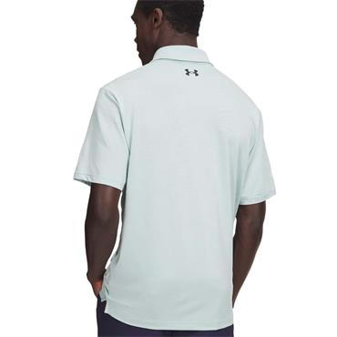 Under Armour Gents Playoff Jacquard Polo Shirt Blue (477)