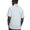 Under Armour Gents Playoff Jacquard Polo Shirt Blue (477)