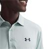 Under Armour Gents Playoff Jacquard Polo Shirt Blue (477)