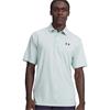 Under Armour Gents Playoff Jacquard Polo Shirt Blue (477)