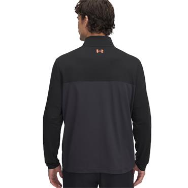 Under Armour Gents Tee To Green ¼ Zip Black (001)