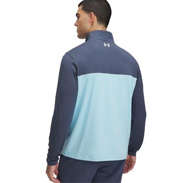 Under Armour Gents Tee To Green ¼ Zip Downpour Grey - Stream (044)