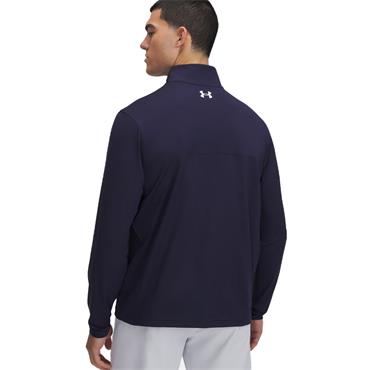 Under Armour Gents Tee To Green ¼ Zip Midnight Navy - White (410)