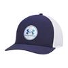 Under Armour Gents Iso-Chill Drive Low Stretch Fit Cap Midnight Navy - Aegean Blue (411)