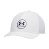 Under Armour Gents Iso-Chill Drive Low Stretch Fit Cap White - Anthracite (105)