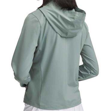 Under Armour Ladies Drive Full Zip Hoodie Green (348)