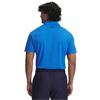 Under Armour Gents Tee To Green Pique Polo Shirt Blue Atlantis (402)