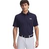 Under Armour Gents Tee To Green Pique Polo Shirt Midnight Navy - White (410)