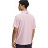 Under Armour Gents Tee To Green Pique Polo Shirt Prime Pink (647)