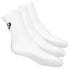 ASICS Unisex Crew 3-Pair Socks White