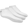 ASICS Unisex Ped 3-Pair Socks White