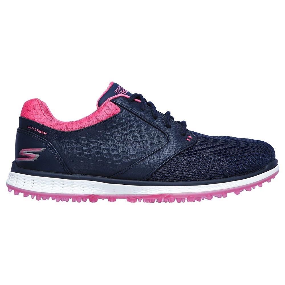 SKECHERS Women's GO GOLF Arch Fit Balance Golf Shoes Navy/Pink - Carl's Golfland