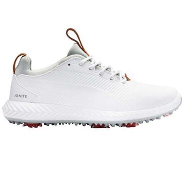 Puma Junior Ignite PWRADAPT 2.0 Golf Shoes White