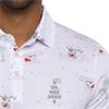 TravisMathew Gents Wee Bit of Fun Polo Shirt White
