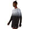 ASICS Gents Seamless Long Sleeve Top Performance Black - Carrier Grey