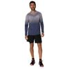 ASICS Gents Seamless Long Sleeve Top Grey Indigo Fog