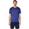 ASICS Gents Road Short Sleeve Top Piedmont Dark Cobalt