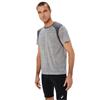 ASICS Gents Road Short Sleeve Top Piedmont Grey - Dark Grey