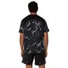 ASICS Gents Road All Over Print Short Sleeve Top Black