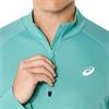 ASICS Gents Road Lite-Show ½ Zip Top Light Teal