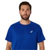 ASICS Gents Core Short Sleeve Top Asics Blue
