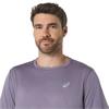 ASICS Gents Core Short Sleeve Top Lavender Grey