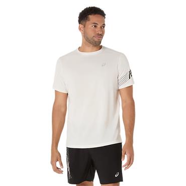 ASICS Gents Icon Short Sleeve Top Cream