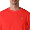 ASICS Gents Icon Short Sleeve Top Flash Red