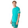 ASICS Gents Icon Short Sleeve Top Wave Teal