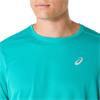 ASICS Gents Icon Short Sleeve Top Wave Teal