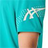 ASICS Gents Icon Short Sleeve Top Wave Teal