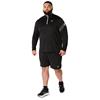 ASICS Gents Icon Long Sleeve ½ Zip Top Black