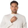 ASICS Gents Icon Long Sleeve ½ Zip Top Cream