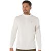 ASICS Gents Icon Long Sleeve ½ Zip Top Cream