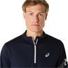 ASICS Gents Icon Long Sleeve ½ Zip Top French Blue