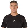 Asics Gents Road Seamless Short Sleeve Top Performance Black
