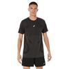 Asics Gents Road Seamless Short Sleeve Top Performance Black