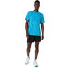 Asics Gents Road Seamless Short Sleeve Top Aegean Blue - Sky