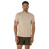 Asics Gents Road Seamless Short Sleeve Top Cream