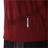 Asics Gents Road Seamless Short Sleeve Top Dark Red Planet