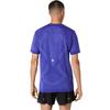 Asics Gents Road Seamless Short Sleeve Top Cobalt Burst - Eggplant