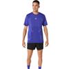 Asics Gents Road Seamless Short Sleeve Top Cobalt Burst - Eggplant