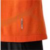 ASICS Gents Road Seamless Short Sleeve Top Energy Organge 